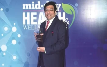 Iconic Hair Transplant Surgeon Dr. Vinod Sonawane Wins Midday Health And Wellness Icon Award