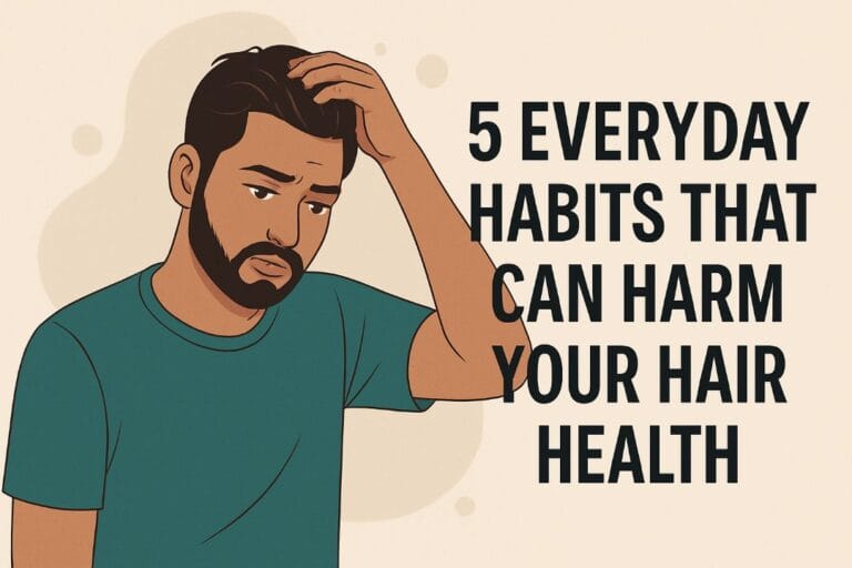 5 Everyday Habits That Can Harm Your Hair Health