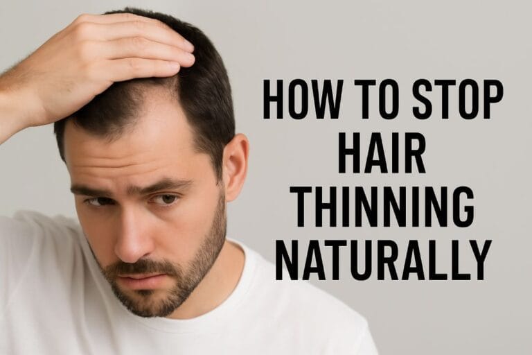 How to Stop Hair Thinning Naturally in 10 Ways