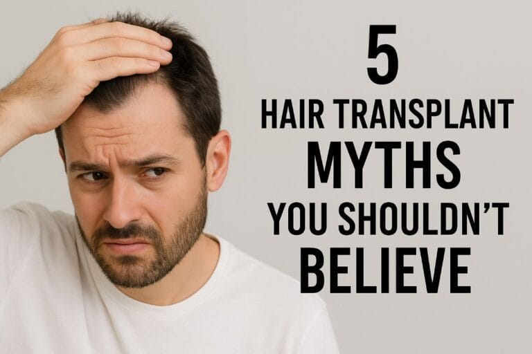 5 Hair Transplant Myths You Shouldn’t Believe