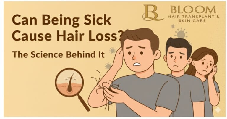 Can Being Sick Cause Hair Loss? The Science Behind It