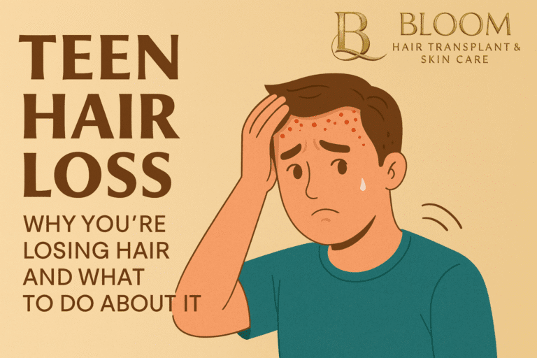 Teen Hair Loss – Why You’re Losing Hair and What to Do About It